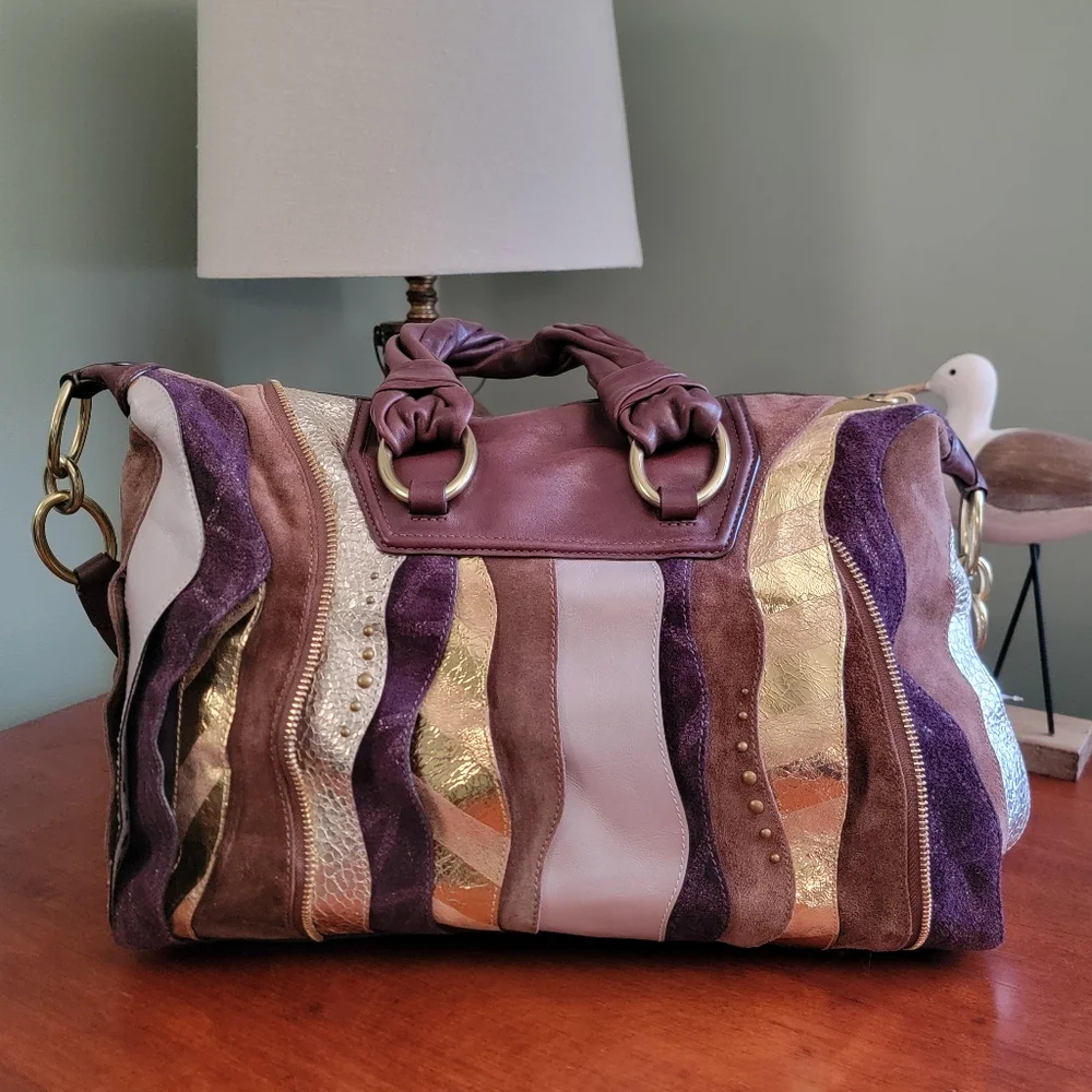 Coach 13866 Madison Large Sabrina Patchwork Leather Y2K Limited Edition NWT - Picture 5 of 16